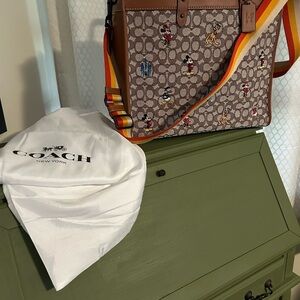 Coach Mickey Mouse Crossbody Bag